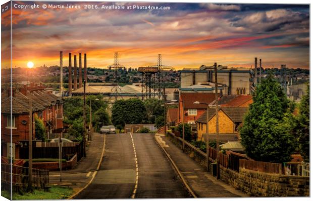 Rotherham Steel Canvas Print by K7 Photography