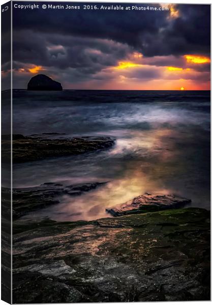 A Golden Cornish Dream Canvas Print by K7 Photography