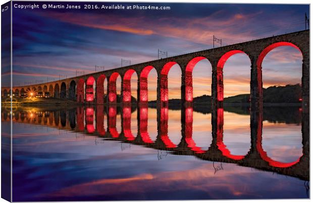 The Royal Border Bridge Canvas Print by K7 Photography