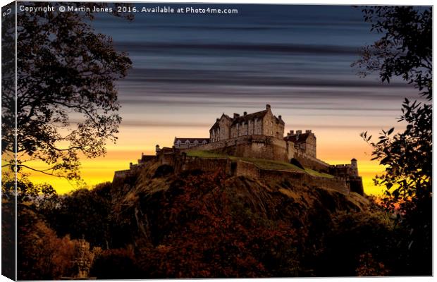 The Castle at Dusk Canvas Print by K7 Photography