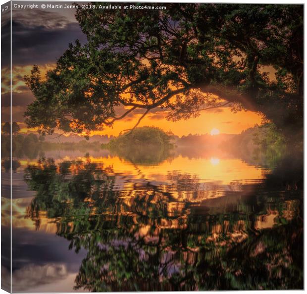 Riverside Serenity Canvas Print by K7 Photography