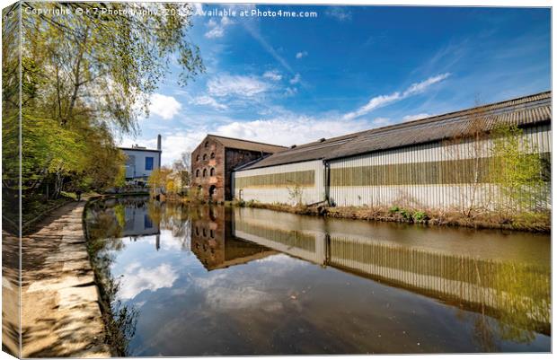 The Sheffield & South Yorkshire Navigation Canvas Print by K7 Photography