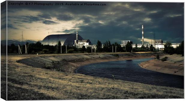 Chernobyl Nuclear Power Plant - The Exclusion Zone Canvas Print by K7 Photography