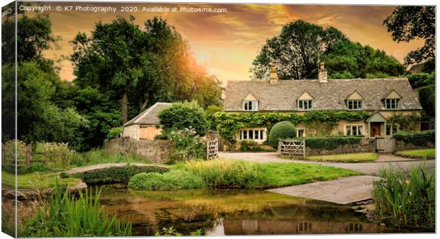 Cotswold Country Canvas Print by K7 Photography