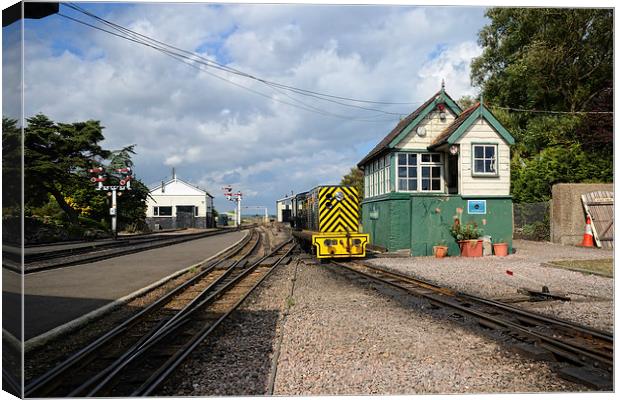 RHDR New Romney Station Canvas Print by Nigel Bangert