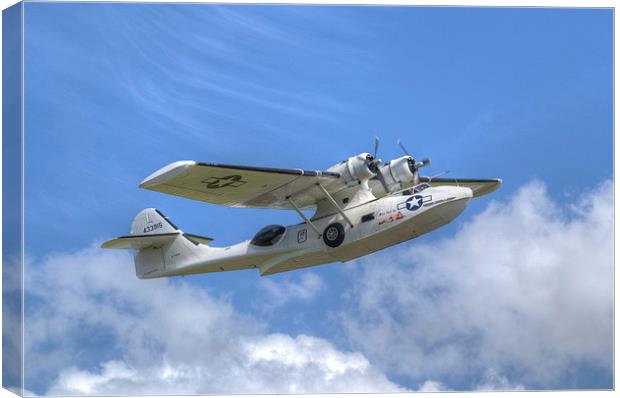 PBY-5A Catalina Miss Pick Up Canvas Print by Nigel Bangert