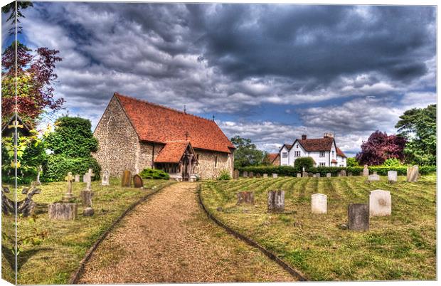 St Mary the Virgin Canvas Print by Nigel Bangert