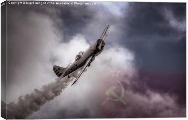  Russian Yak 50 Canvas Print by Nigel Bangert