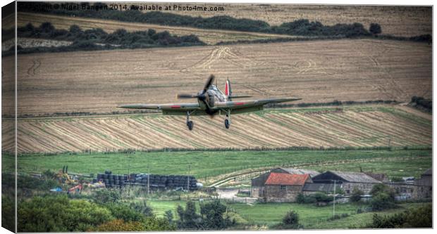   Mark 1 Hawker Hurricane Canvas Print by Nigel Bangert