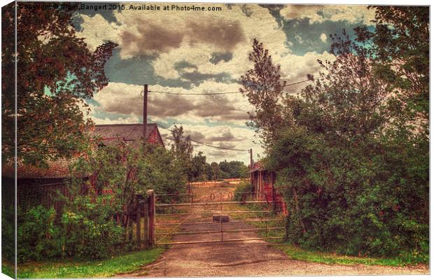  Rats Castle Farm Entrance Canvas Print by Nigel Bangert