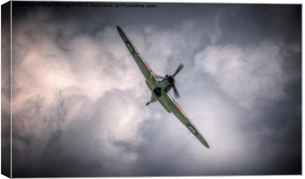  Hawker Hurricane Canvas Print by Nigel Bangert