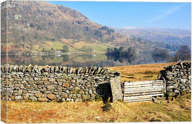 Rydalwater, Cumbria Canvas Print by Donna Connolly