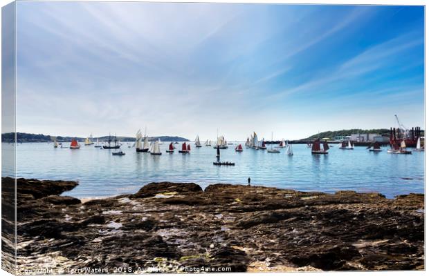 Falmouth Classics Parade 2018 Canvas Print by Terri Waters