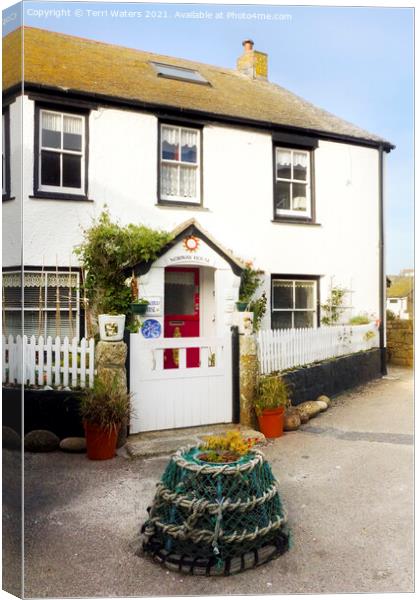 Norway House St Ives Canvas Print by Terri Waters