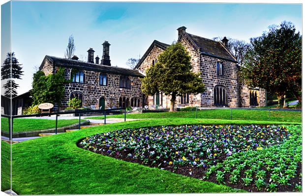 Abbey House Museum Canvas Print by Colin Metcalf