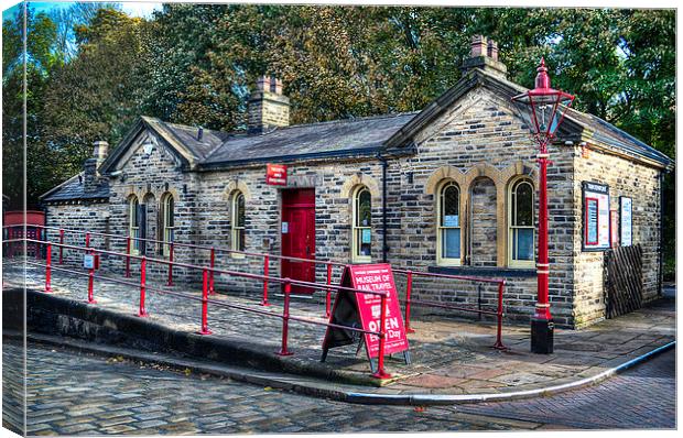 Ingrow West Station. Canvas Print by Colin Metcalf