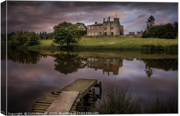 Ripley Castle Canvas Print by Colin Metcalf