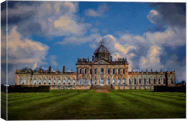 Castle Howard Canvas Print by Colin Metcalf