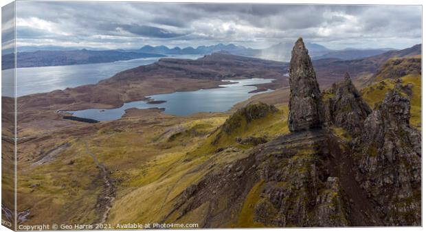 The Storr Canvas Print by Geo Harris