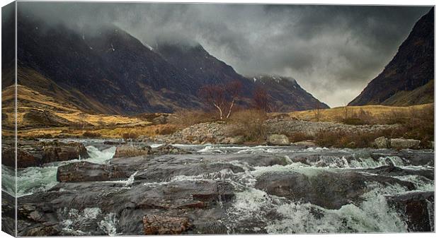 River Coe Canvas Print by Geo Harris