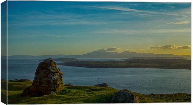 Clyde View Canvas Print by Geo Harris