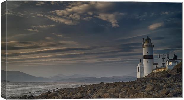 The Cloch Lighthouse Canvas Print by Geo Harris