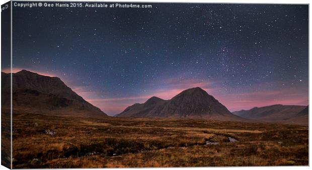  Glencoe Magic Canvas Print by Geo Harris