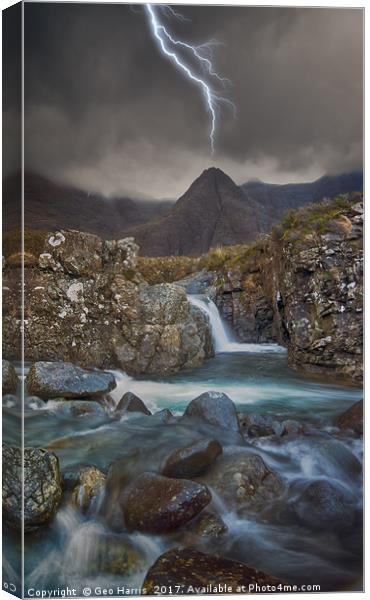 Magical Skye Canvas Print by Geo Harris
