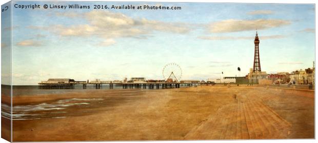 Blackpool Canvas Print by Linsey Williams