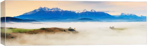 The Tatra Mountains  Canvas Print by J.Tom L.Photography