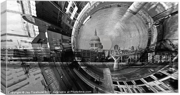 London Oculars Canvas Print by Jay Ticehurst