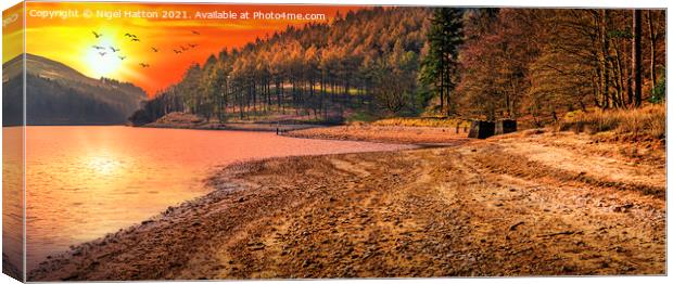 Ouzelden Clough Canvas Print by Nigel Hatton