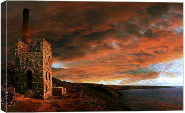 Towanroath Sunset Canvas Print by Nigel Hatton