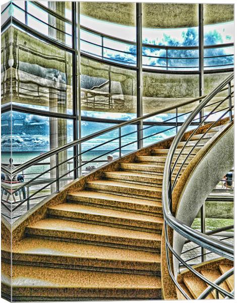 Going Up? Canvas Print by Sharon Lisa Clarke