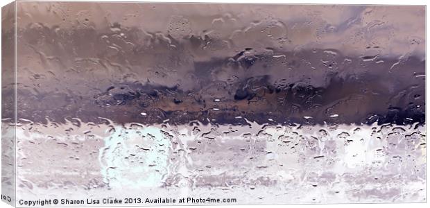 Rainy days Canvas Print by Sharon Lisa Clarke