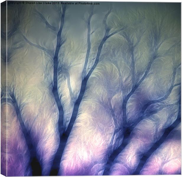 Mystic trees Canvas Print by Sharon Lisa Clarke