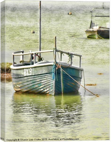 RX9 Rye harbour Canvas Print by Sharon Lisa Clarke