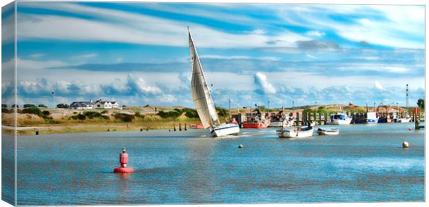 River Rother Canvas Print by Sharon Lisa Clarke