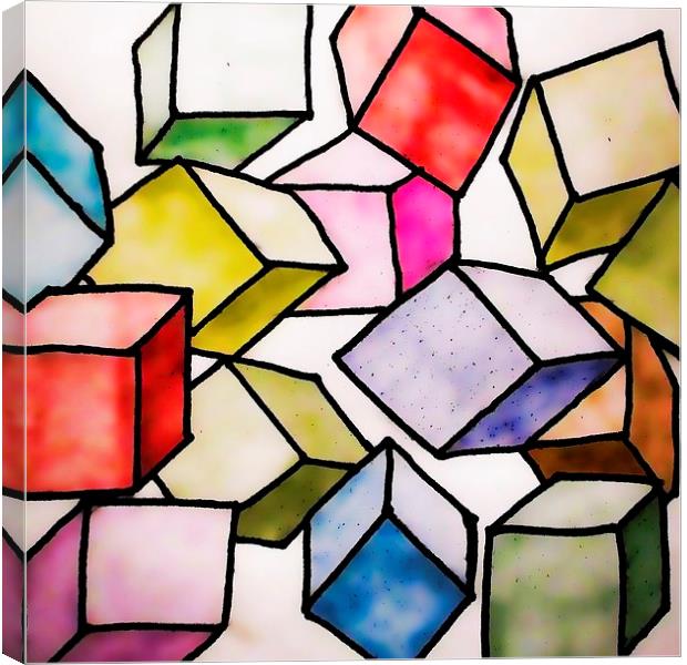 Cubism Canvas Print by Sharon Lisa Clarke