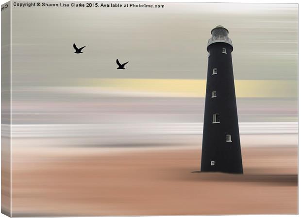  Lighthouse Canvas Print by Sharon Lisa Clarke