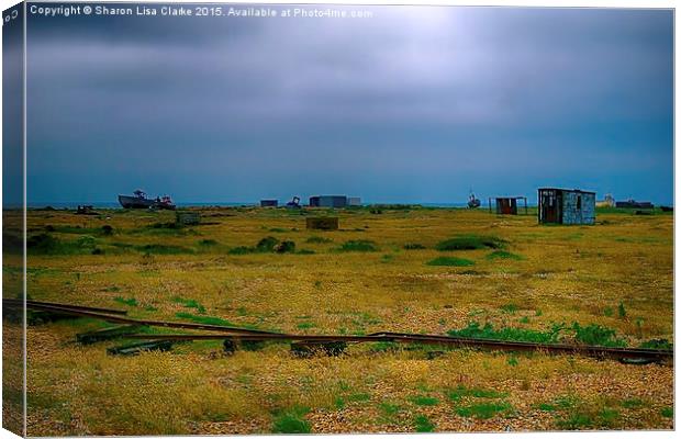  Dungeness wasteland Canvas Print by Sharon Lisa Clarke