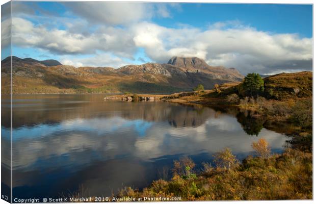 A Perfect Octobers Day Canvas Print by Scott K Marshall