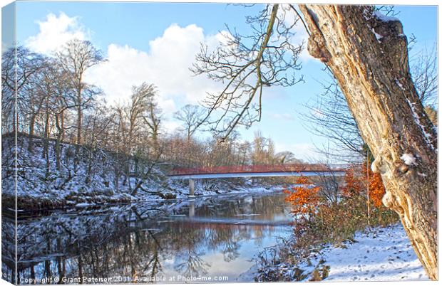 River Ayr Canvas Print by Grant Paterson