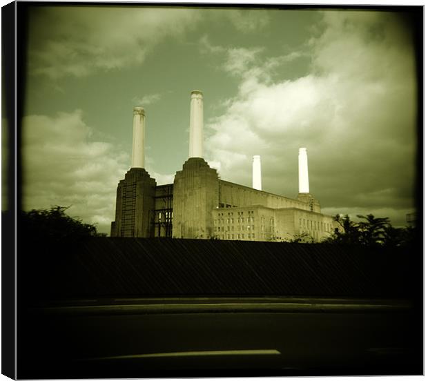 Battersea Power Station Canvas Print by Duncan Snow