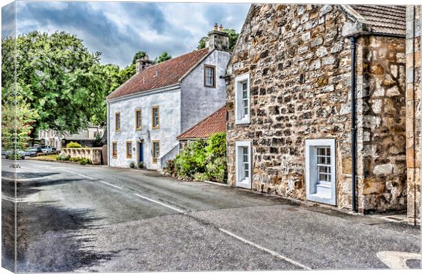 Town of Culross  Canvas Print by Valerie Paterson
