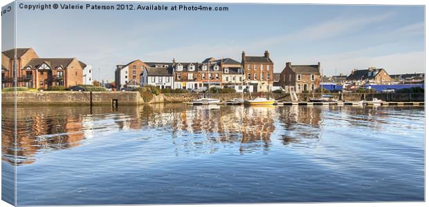 Ayr Mooring Canvas Print by Valerie Paterson