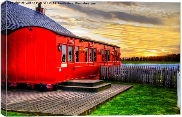 Bridge View Station Canvas Print by Valerie Paterson