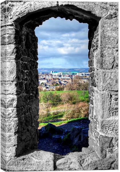 View Through St Anthonys Canvas Print by Valerie Paterson