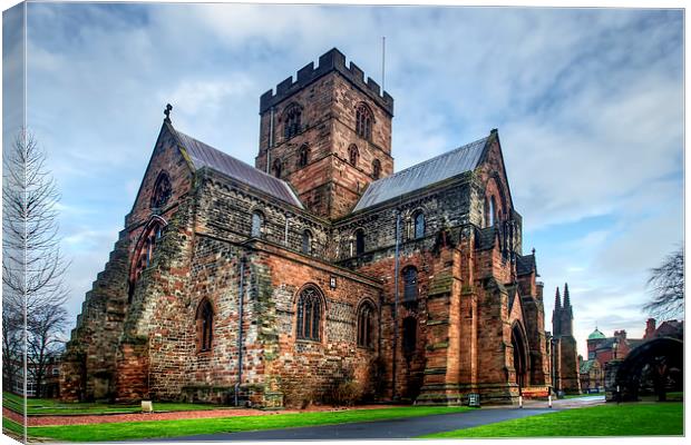 Cathedral of Carlisle Canvas Print by Valerie Paterson