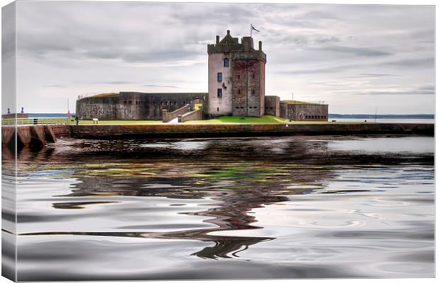Broughty Castle  Canvas Print by Valerie Paterson